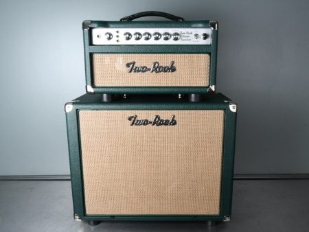 2020 Two Rock Studio Signature Head & 1x12 Cabinet British Racing Green Cane Tolex Discount