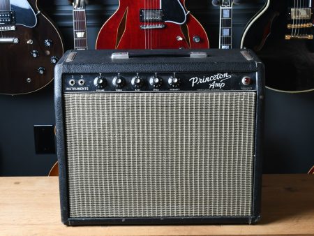 1964 Fender Princeton Amp Non-Reverb model with 12  Alessandro Speaker Online Sale