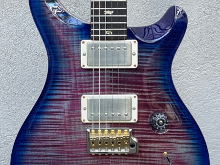 2018 Paul Reed Smith PRS Custom 24 Violet Blue Burst 10 Top Thornbucker Sale