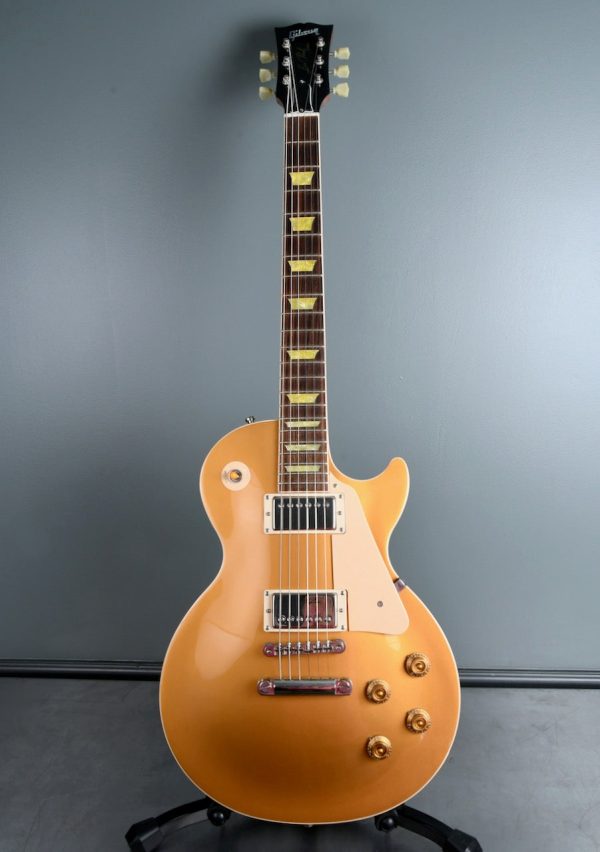 2001 Gibson Les Paul 1960 Classic Goldtop OHSC on Sale