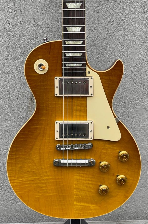 2018 Gibson 1958 Les Paul Standard Reissue R8 Lemon Burst Online now