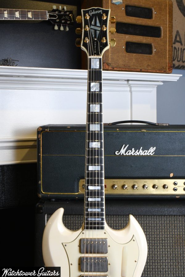 1969 Gibson SG Custom Polaris White - Player Vintage Online