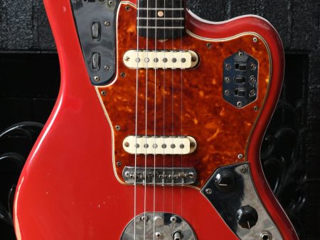 1962 Fender Jaguar Refin Dakota Red Supply