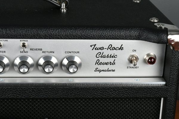 2020 Two Rock Classic Reverb Signature 100 50 Watt Head Black Tolex Hot on Sale