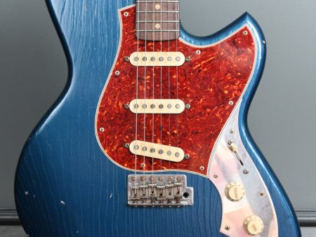 2019 Novo Guitars Serus S Como Blue Metallic Cheap