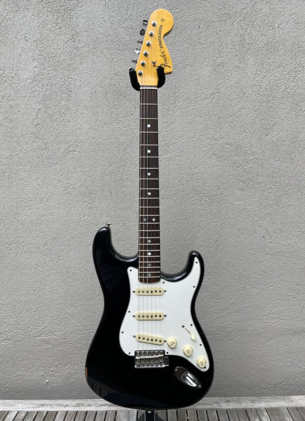 2015 Fender Custom Shop 1970 Stratocaster light Relic Black, Josefina pickups Online Sale