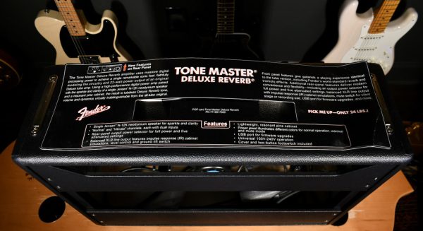 Fender Tonemaster Deluxe Reverb 1×12 Combo Black Tolex Discount