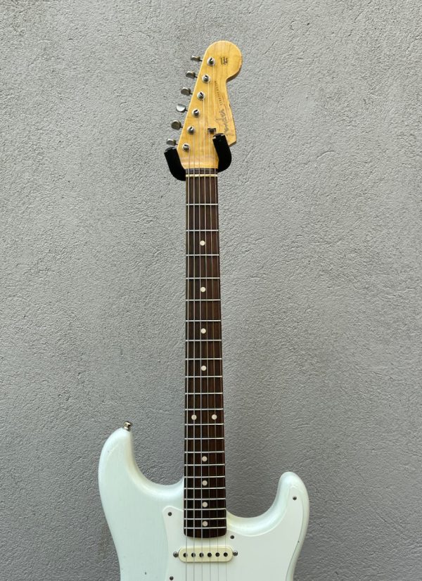 2014 Fender Custom Shop  59 Stratocaster Journeyman Relic Olympic White Hot on Sale