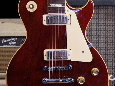 1975 Gibson Les Paul Deluxe Wine Red Online Sale