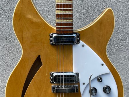 1967 Rickenbacker 365 Double Bound Maple Glo OHSC Online now