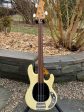 1979 Music Man Stingray Aged Olympic White Fretless !! Sale