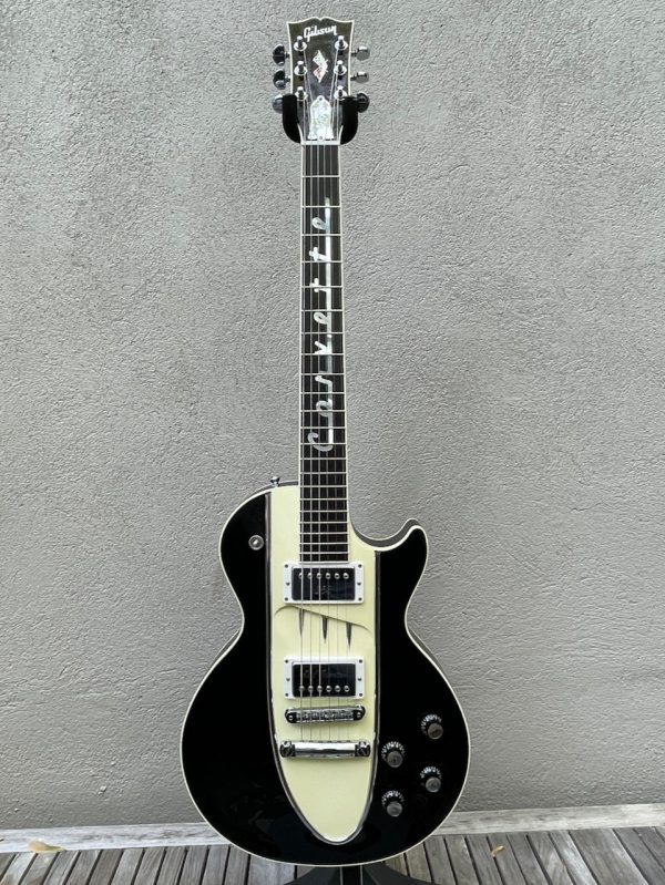 1995 Gibson Custom Shop 1960 Corvette Les Paul Tuxedo Black Online now