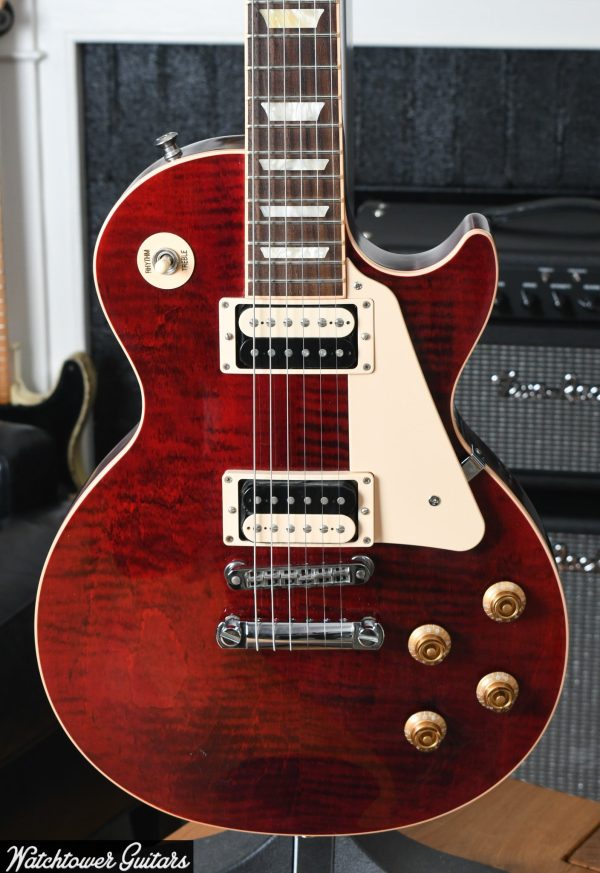 2013 Gibson Les Paul Traditional Pro II Wine Red Hot on Sale