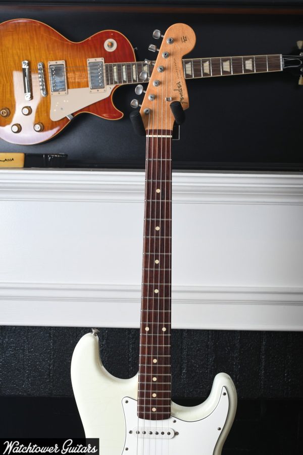 2001 Fender Custom Shop Relic 1961 Stratocaster Olympic White Online