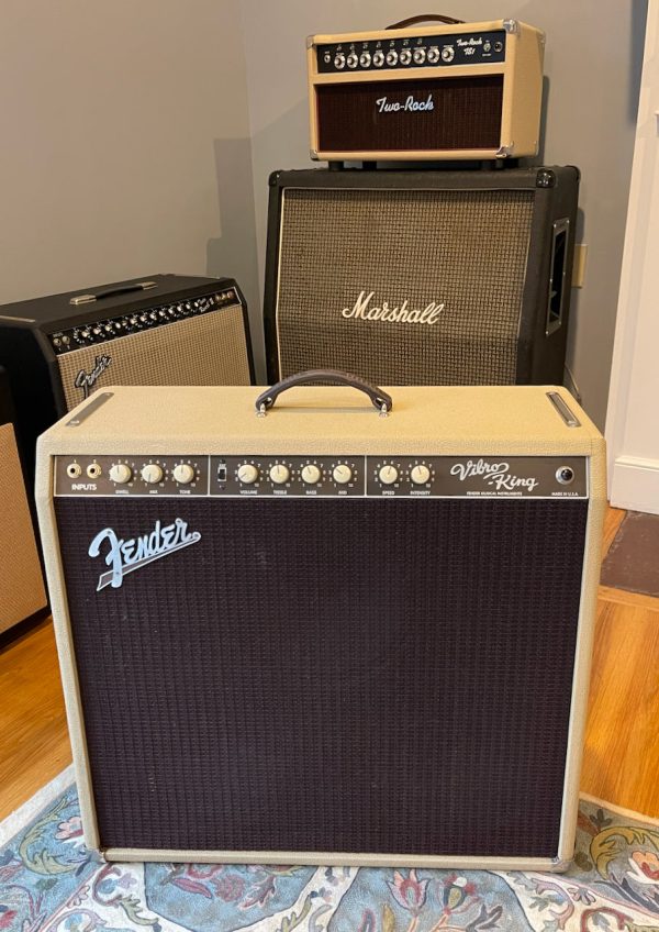 1993 Fender Custom Shop Vibro-King 3x10  Combo Blonde 1st Year! For Sale