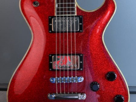 2016 Knaggs Steve Stevens Signature SS2 Red Sparkle For Sale