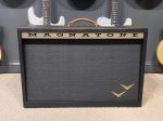 Magnatone Twilighter Stereo 2x12 Combo *Custom Color* Black Tolex with Black Cane Grill Online Hot Sale