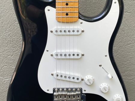 1987 Fender American Vintage  57 Stratocaster Black Online now