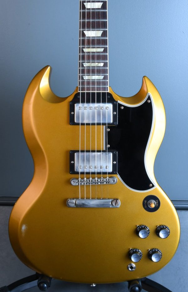 2018 Gibson 1961 SG Standard Made To Measure Custom Color Gold Online Hot Sale