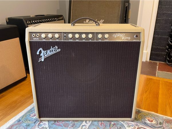 1993 Fender Custom Shop Vibro-King 3x10  Combo Blonde 1st Year! For Sale