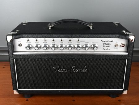 2020 Two Rock Classic Reverb Signature 100 50 Watt Head Black Tolex Hot on Sale