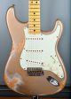 2013 Fender Custom Shop Heavy Relic 1969 Stratocaster Shoreline Gold Online Hot Sale