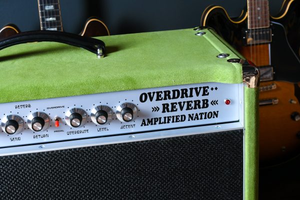 Amplified Nation Overdrive Reverb 50 Watt 1x12 Combo Angry Phrogg Black Sparkle Online Sale