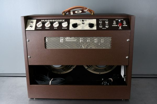 2020 Magnatone Panoramic Stereo 2x10 Combo Vintage Brown For Discount