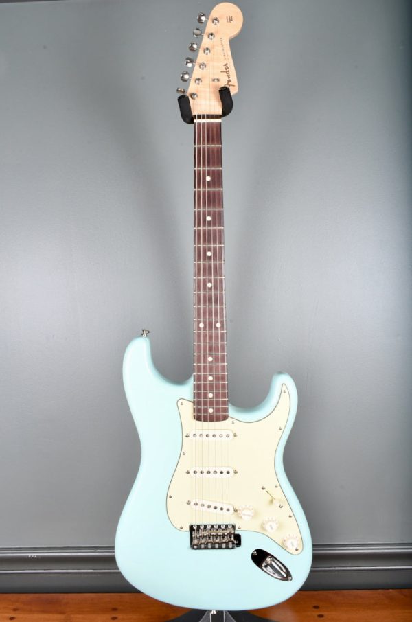 2009 Fender Custom Shop  60 Stratocaster Sonic Blue NOS with John English  C  2A Flame Neck Online now