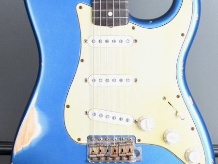 2007 Fender Custom Shop LTD NAMM 1962 Relic Stratocaster Lake Placid Blue Online Hot Sale