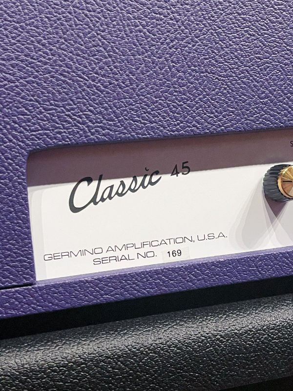 Germino Classic 45 Master Volume Purple Tolex Sale