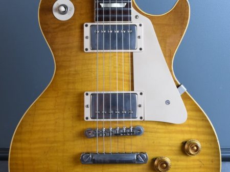 2009 Gibson Les Paul 1959 R9 Standard Historic Makeovers Brazilian Lemon Burst For Sale