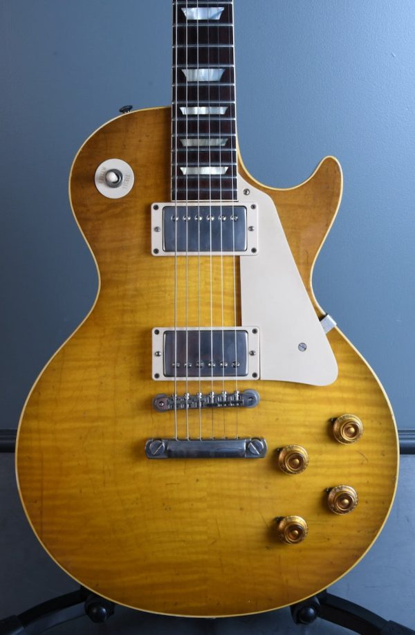 2009 Gibson Les Paul 1959 R9 Standard Historic Makeovers Brazilian Lemon Burst For Sale