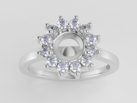 The Soleil | Platinum | White | Size 8.5 | Stone Moissanite | Pear | 10x7mm | Antelope Ring Box | Custom Engraving: illumë +$75 Online