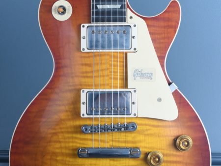 2019 Gibson 60th Anniversary Les Paul 1959 R9 Reissue Sunrise Teaburst VOS on Sale