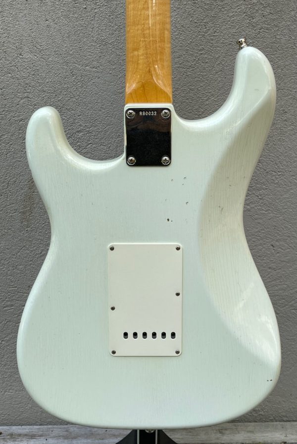 2014 Fender Custom Shop  59 Stratocaster Journeyman Relic Olympic White Hot on Sale