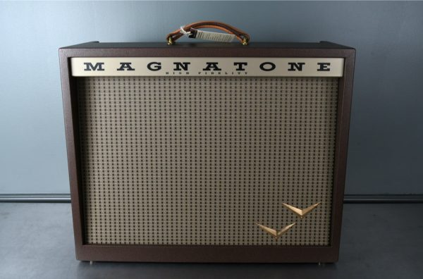 2020 Magnatone Panoramic Stereo 2x10 Combo Vintage Brown For Discount