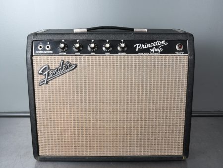 1966 Fender Princeton Amp, Non-Reverb model with 12  speaker Fashion