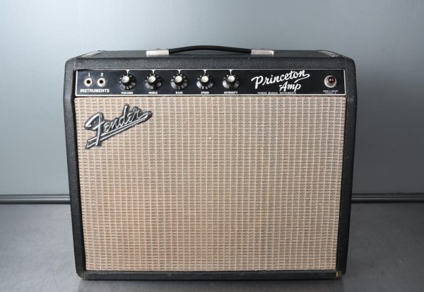 1966 Fender Princeton Amp, Non-Reverb model with 12  speaker Fashion