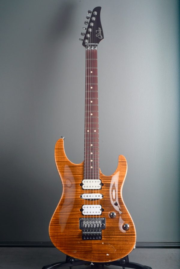 2016 Suhr Modern Carve Top Bengal Flame Top on Sale