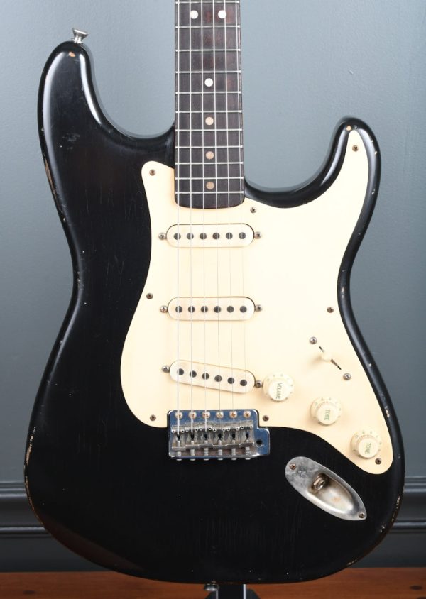 2015 Danocaster Double Cut Black Slider  60 s Pickups on Sale