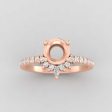 The Stella | 14k | Rose | Size 7 | Stone WT5 | Pink Ring Box | Custom Engraving:  +$0 Supply