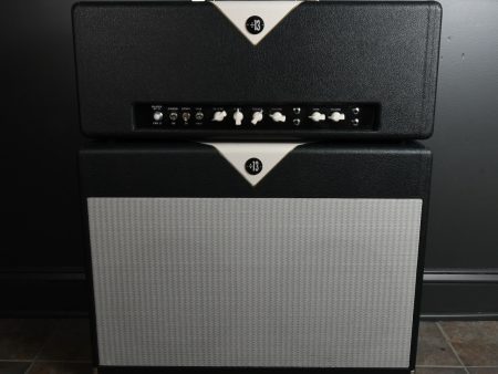 Divided By 13 FTR-37 Black Eggshell Tolex Matching 2x12 Cabinet For Sale