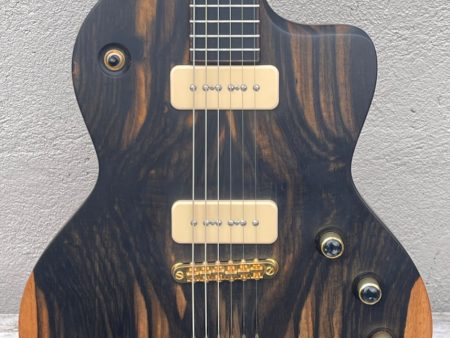 2018 Lowden GL 10 Macasar Ebony Top Lollar P90s Cheap