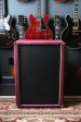 Amplified Nation Wonderland Overdrive V2 50 Watt Head & 2x12 Cabinet Maroon Suede Black Sparkle Hot on Sale