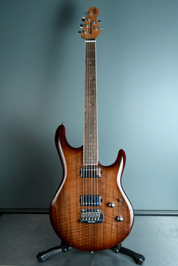 2017 Ernie Ball Music Man Luke III BFR Steve Lukather Signature Claro Walnut on Sale