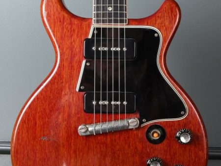 1961 Gibson Les Paul Double Cut Special Cherry Red For Sale