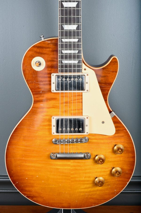 2018 Gibson  58 Les Paul True Historic Wildwood Spec Tom Murphy Painted Aged - Tom s Tea For Discount